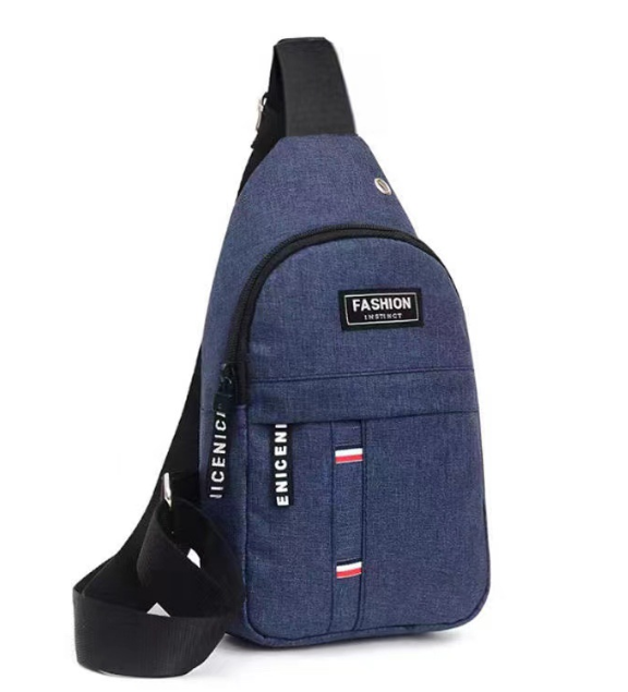 Men's Waterproof Oxford Fabric Crossbody Chest Bag